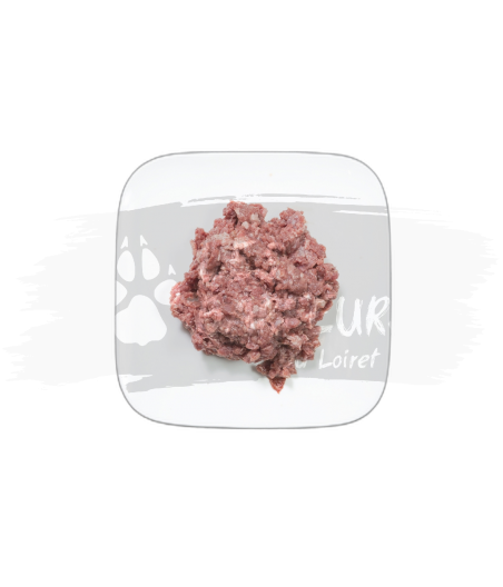 Photos CERF hachée en boudin de 1KG/-